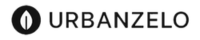 Logo of Urbanzelo with a black circle and text on a white background